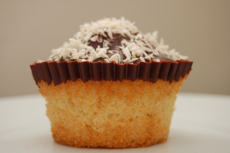 Choclate coconut cupcake