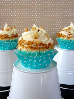 Delicious coconut cupcakes