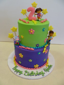 Dora and Diego cake