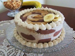 Lovely peanut butter cake