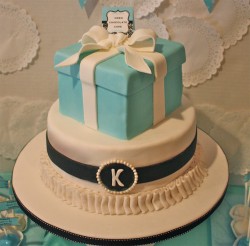 Oreo bridal shower cake