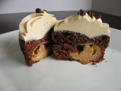 Peanut butter cupcake