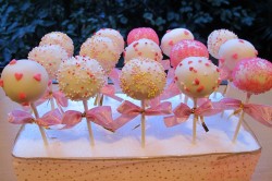 Spider-Man cake pops