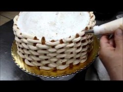 Flower Basket cake tutorial