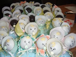 A lot of baby cake pops