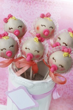 Awesome baby cake pops