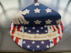 Cake Memorial flag