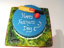 Fathers day cake – baseball