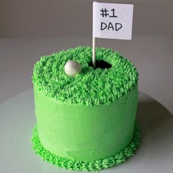 Fathers day cake – golf