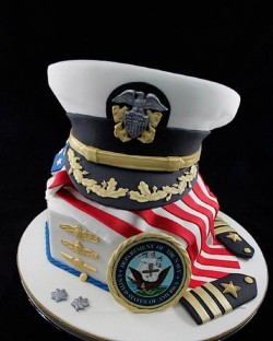 Fondant Memorial day cake