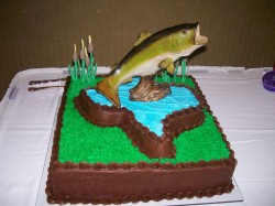 Grooms cake – amazing fish