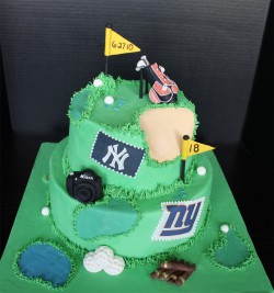 Groom’s cake – golf