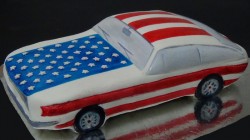 Independence day cake  – car