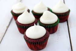 Tasty red velvet cupcakes