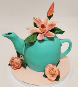 Teapot cake for Mothers day