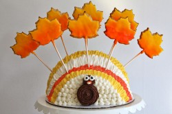 Thanksgiving cake – turkey