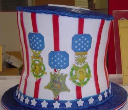 Veterans day cake