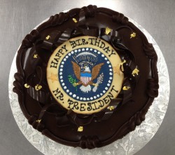 Washington birthday cake