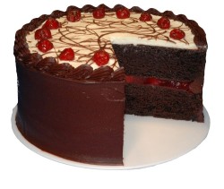 Beautiful Black Forest cake