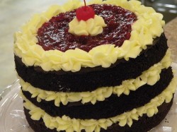 Black Forest chocolate cake