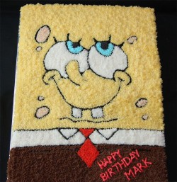 Cake – thinking Spongebob