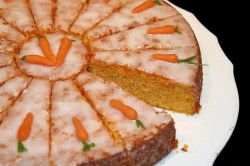 Carrot sponge cake