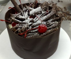 Chocolate Black Forest cake