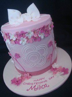 Cute Christening cake