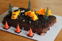 Dirt cake decorations