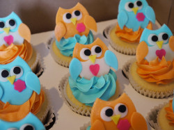 Owl cupcakes