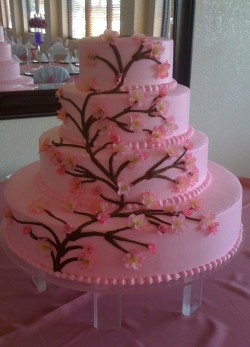 Quinceanera round cake