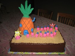 Spongebob birthday cakes ideas