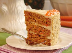 Tasty carrot cake