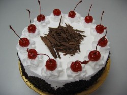 Traditional Black Forest cake