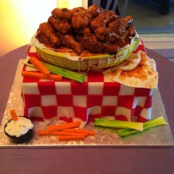 Groom’s cake – wings