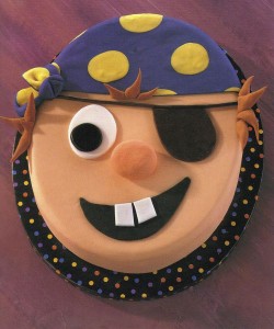 Cute cake – pirate