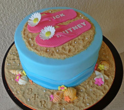 Cute sea themed cake