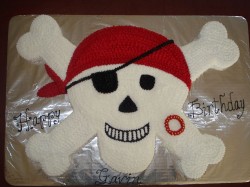 Gavin’s pirate cake