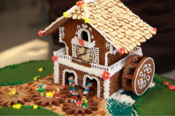 Awesome gingerbread house