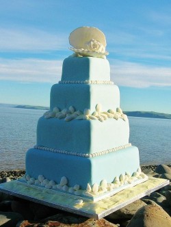 Awesome sea themed cake