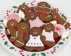 Beautiful gingerbread cookies