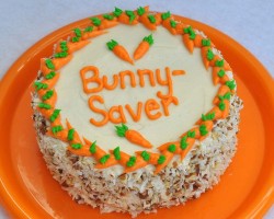 Carrot Bunny cake