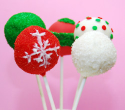 Christmas Cake Pops