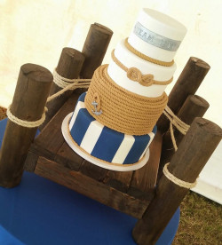 Crazy nautical cake