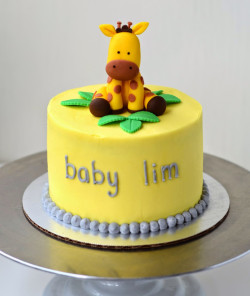 Cute Baby shower cake