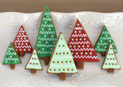 Gingerbread Christmas trees