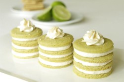 Mini key lime cakes