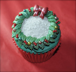 Nice Christmas cupcake