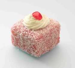 Red Coconut cake