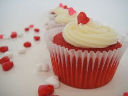 Red velvet cake cupcake